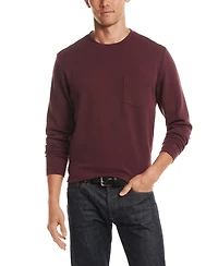 Vintage & Black Men's Crinkle Scuba Crewneck T-shirt