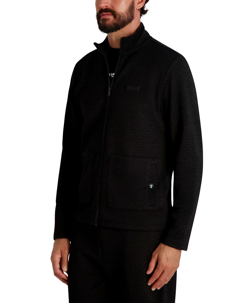 Karl Lagerfeld Paris Men's Quilted Long Sleeves Jacket