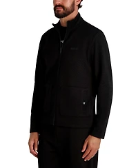 Karl Lagerfeld Paris Men's Quilted Long Sleeves Jacket