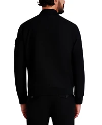 Karl Lagerfeld Paris Men's Zipper Bomber Jacket
