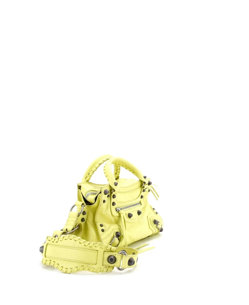 Pre-Owned Balenciaga Small Neo Cagole City Bag Leather