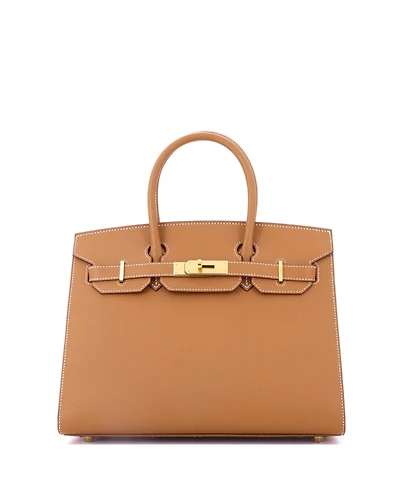 Pre-Owned HERMA‰S Birkin 30 Handbag Epsom with Gold Hardware