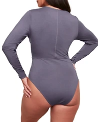 Adore Me Women's Ofra Long-sleeve Bodysuit