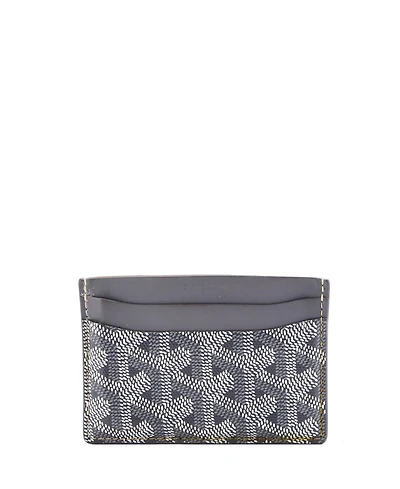 Pre-Owned Goyard Saint Sulpice Card Holder Coated Canvas