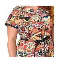 Smak Parlour Plus 1960s Fit & Flare Dress