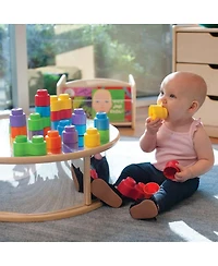 Quercetti Soft Stack Baby Bricks - 32 Pieces