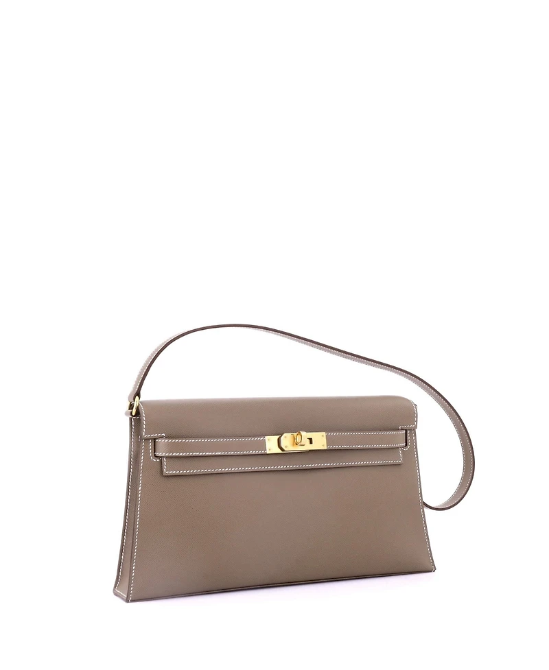 Pre-Owned HERMA‰S Kelly Elan Shoulder Bag Madame