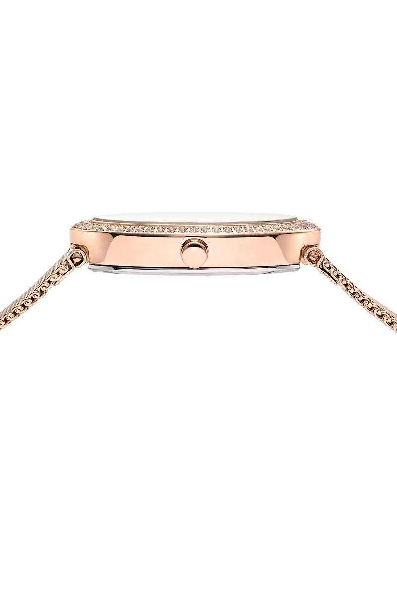 Porsamo Bleu Women's Topaz Eloise Stainless Steel Bracelet Watch 1352CELS