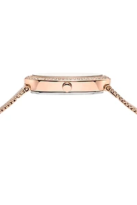 Porsamo Bleu Women's Topaz Eloise Stainless Steel Bracelet Watch 1352CELS