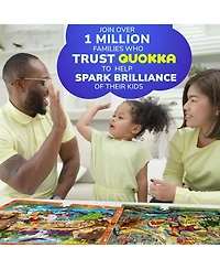 Quokka 4x100 Pcs Search & Find Puzzles for Kids 4-6