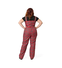 Unique Vintage Plus Size Wide Leg Overalls