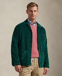 Polo Ralph Lauren Men's Corduroy Utility Long Sleeve Overshirt