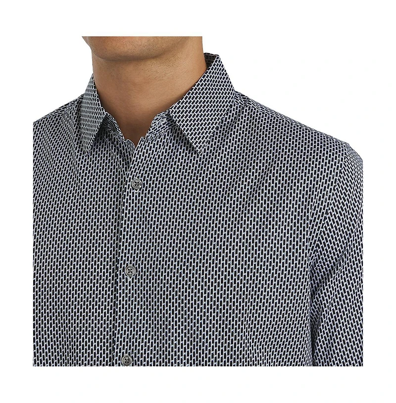 Dkny Men's Campbell Stretch Cotton Poplin Shirt