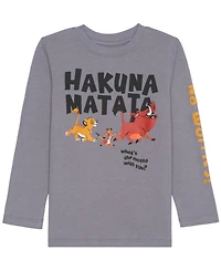 Lion King Boys Toddler 2T-5T Hakuna Matata Long Sleeve T-Shirt
