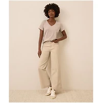 Pact Women's Softspun V-Neck Tee