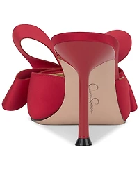 Jessica Simpson Women's Valrin Bow Stiletto Mules