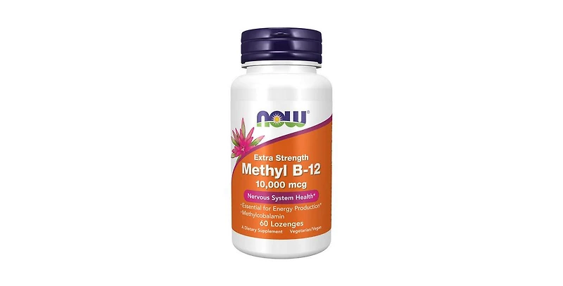Now Foods Methyl B-12, 10,000 Mcg, 60 Lozenges