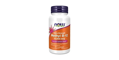 Now Foods Methyl B-12, 10,000 Mcg, 60 Lozenges