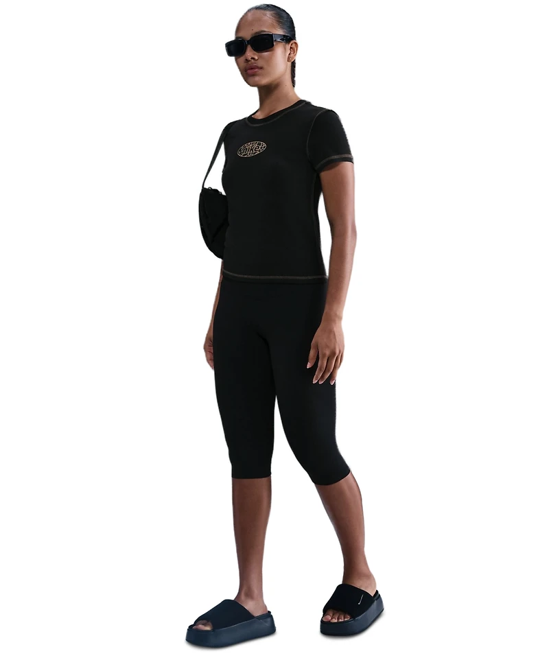 Nike Sportswear Women's Short Sleeve Cropped Top