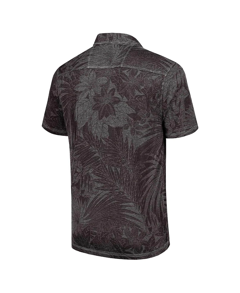 Tommy Bahama Men's Black Georgia Bulldogs Sport Santiago Paradise Polo Shirt