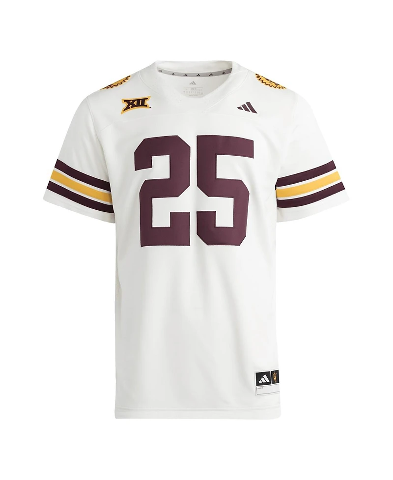 Adidas Men's 25 White Arizona State Sun Devils Premier Strategy Jersey