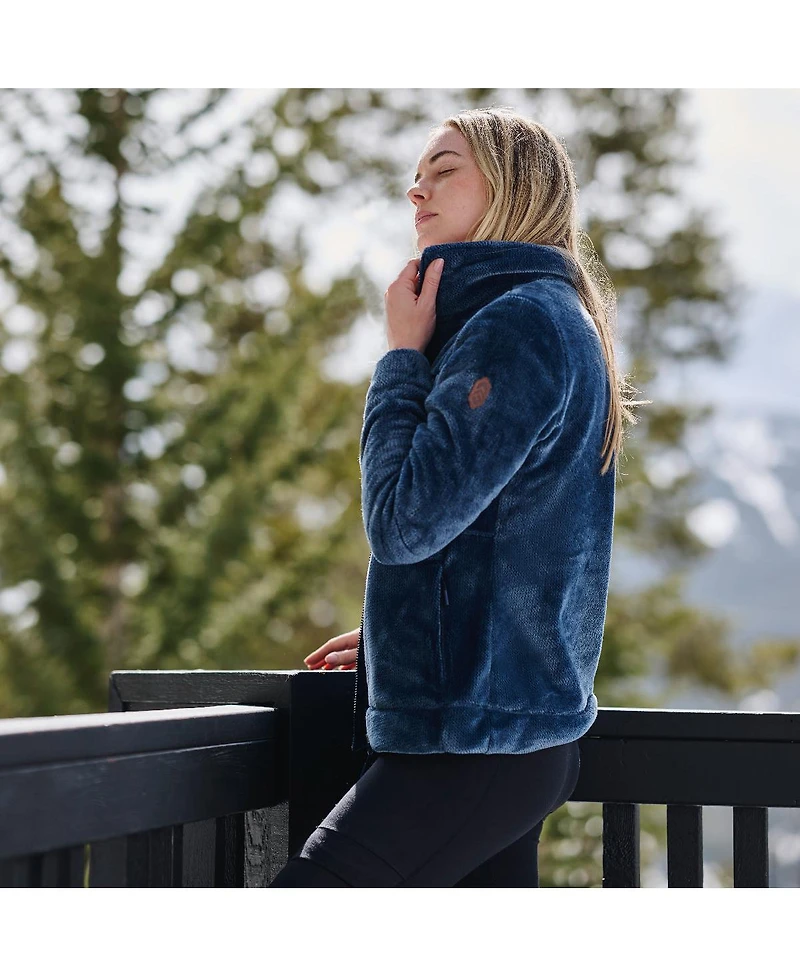 Free Country Women's Frost Butter Pile Full Zip Jacket