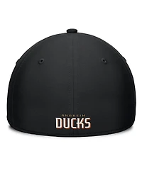 Fanatics Men's Black Anaheim Ducks Core Primary Logo Flex Hat