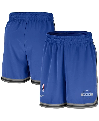 Nike Men's Blue Orlando Magic Authentic Practice Dna Woven Performance Shorts