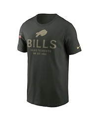 Nike Men's Forest Green Buffalo Bills 2025 Salute to Service Sideline Primary Edge Dri-fit T-Shirt