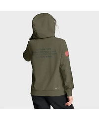 Nike Women's Olive New York Jets 2025 Salute to Service Sideline Standard Issue Dri-fit Hoodie