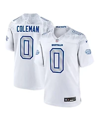 Nike Men's Keon Coleman White Buffalo Bills 2025 Rivalries Collection Game Jersey