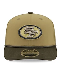 New Era Men's Green San Francisco 49ers 2025 Salute to Service 9SEVENTY Adjustable Hat