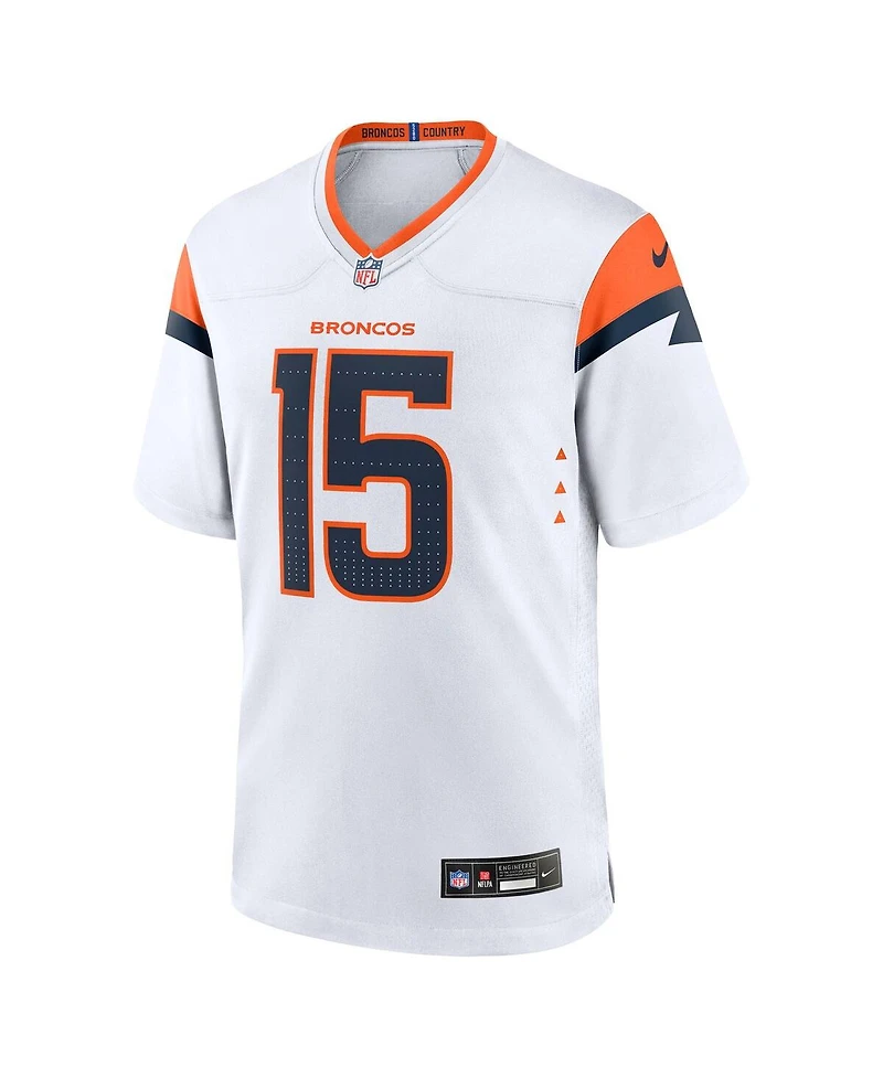 Nike Men's Nik Bonitto White Denver Broncos Game Jersey