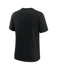 Nike Men's Christian McCaffrey Heather Black San Francisco 49ers Player Graphic T-Shirt