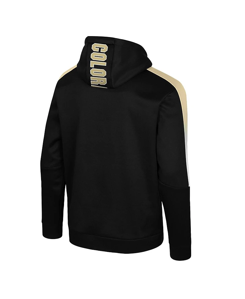 Colosseum Men's Black Colorado Buffaloes the Gang Blackout Hoodie