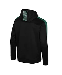 Colosseum Men's Black Michigan State Spartans the Gang Blackout Hoodie