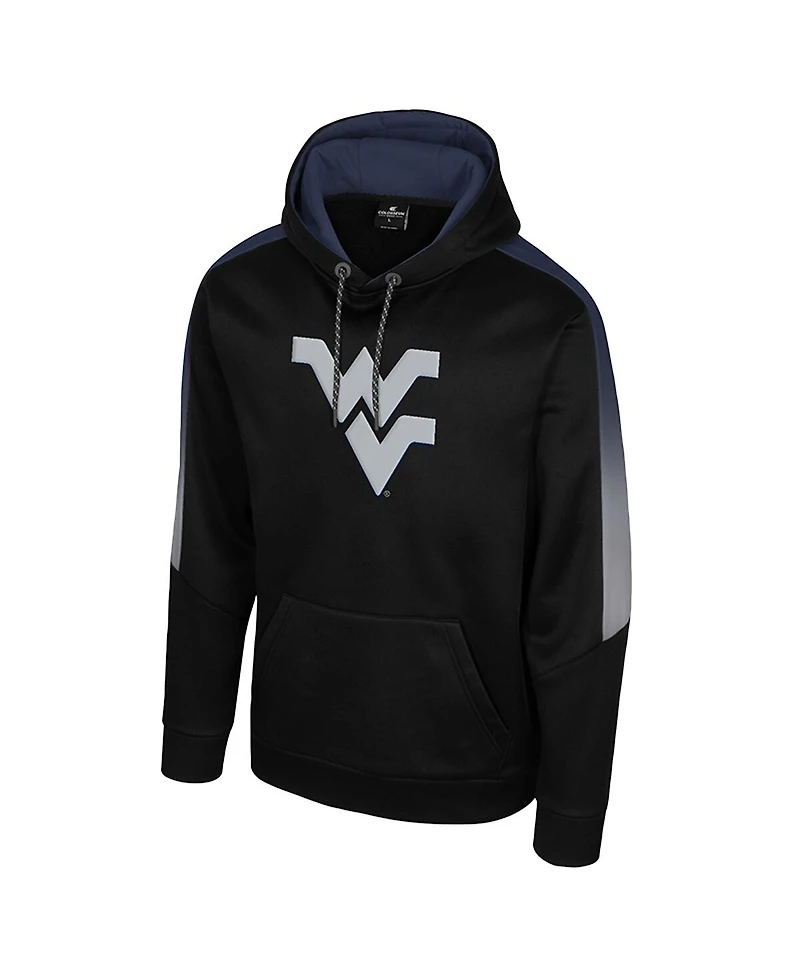 Colosseum Men's Black West Virginia Mountaineers the Gang Blackout Hoodie