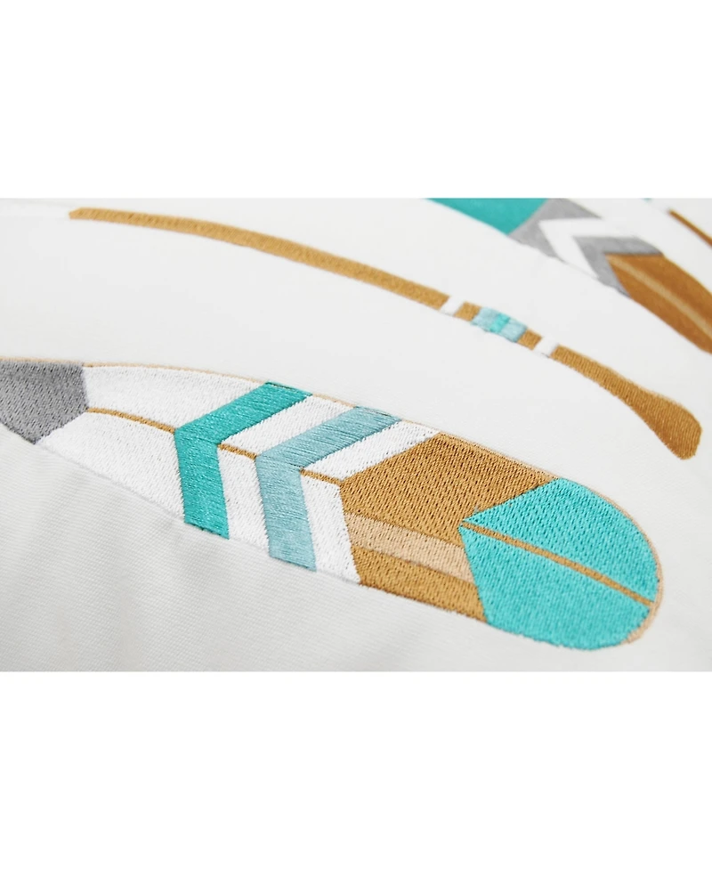 Lake Oars Indoor/Outdoor Accent Throw Pillow