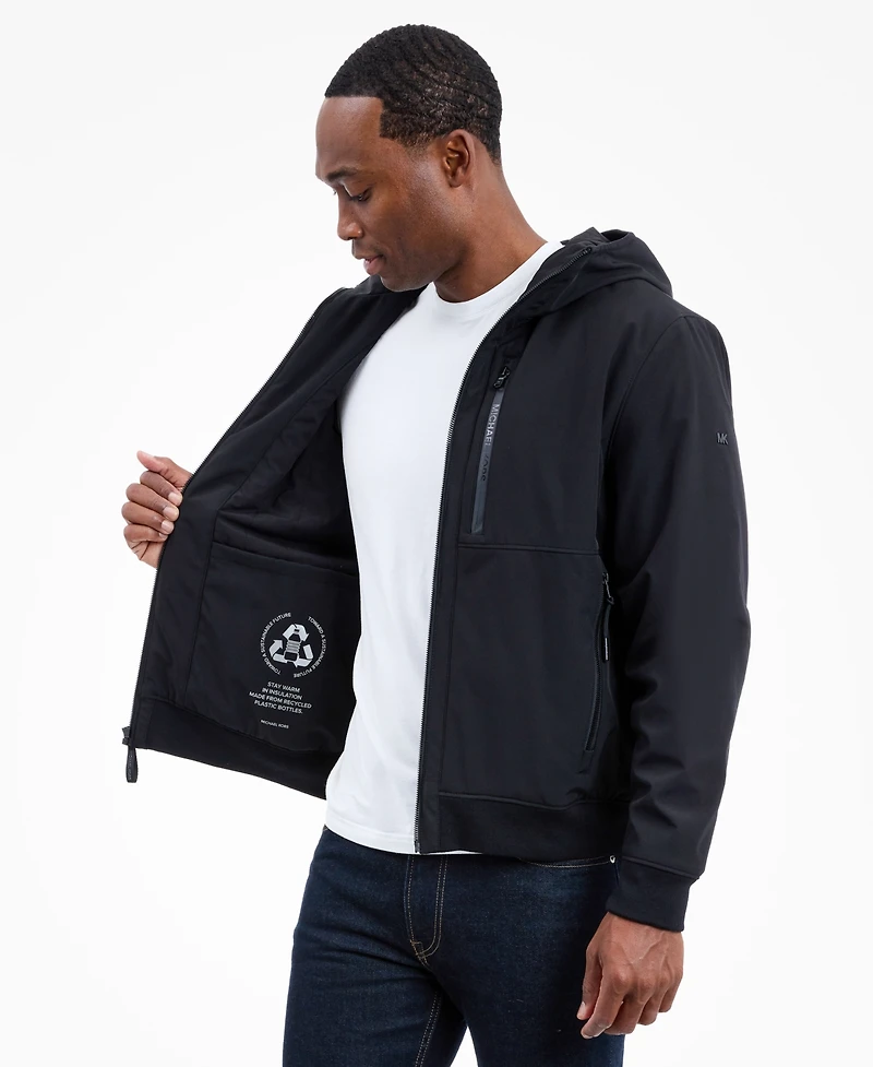 Michael Kors Men's Hooded Softshell Jacket