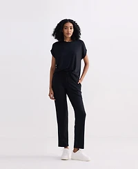 Reistor Women's Wide Leg Pant Black