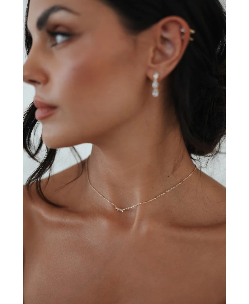 Untamed Petals Annie Crystal Necklace