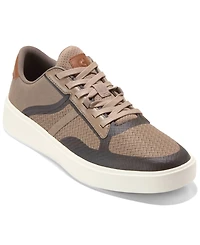 Cole Haan Men's Grand Crosscourt Winner Mixed-Media Lace-Up Sneakers