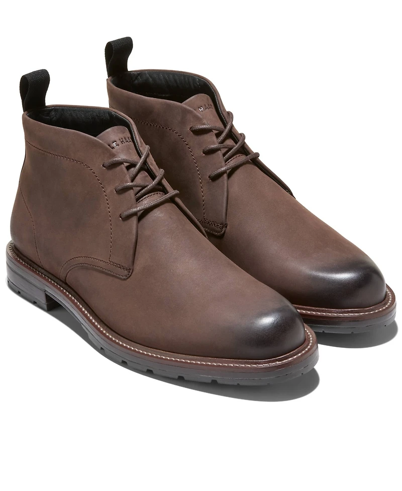 Cole Haan Men's Roundhill Grand Chukka Round Toe Boots