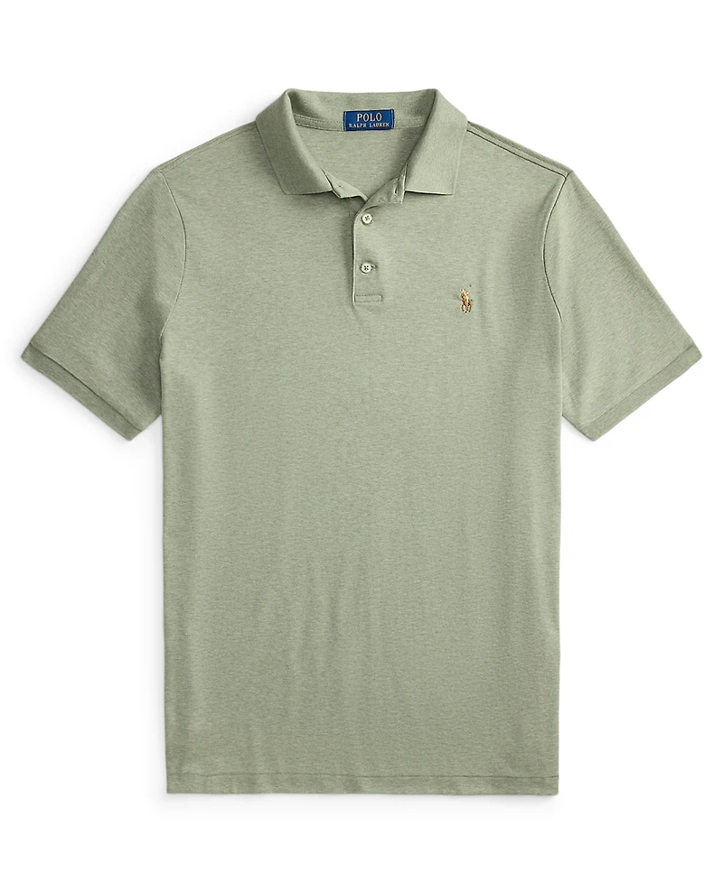 Men's Slim-Fit Soft Cotton Polo Shirt