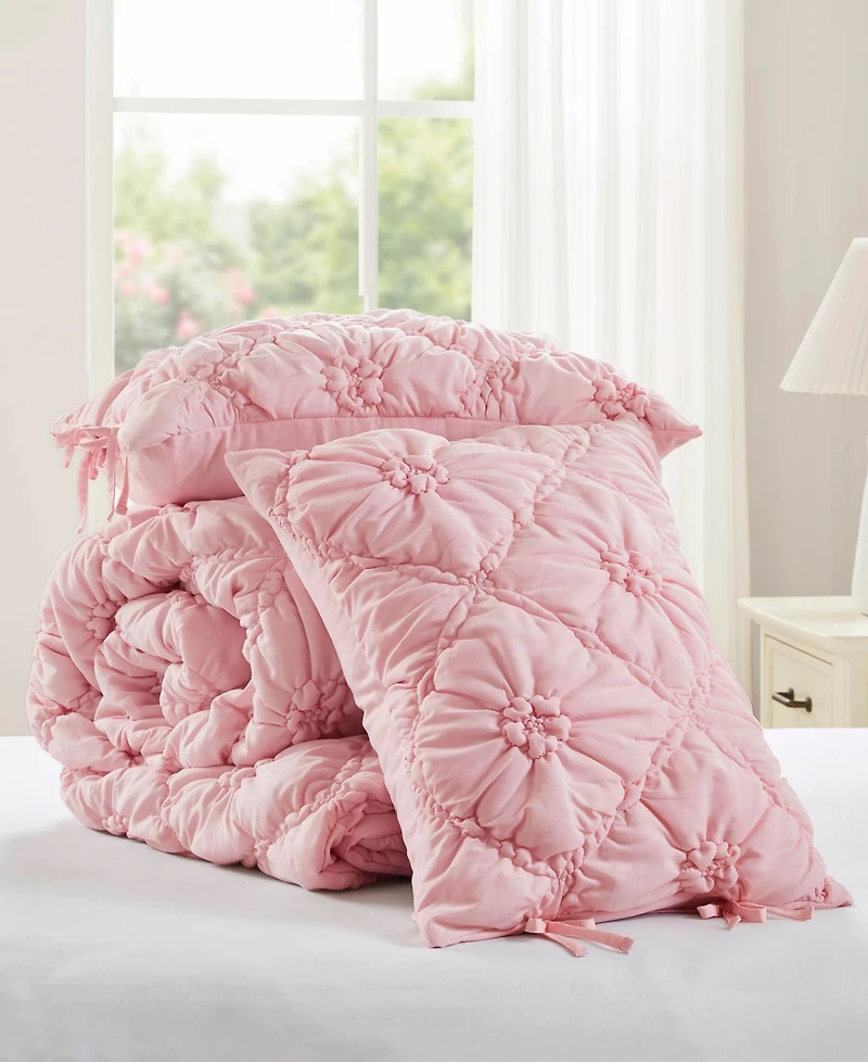 Intelligent Design Lily Floral 3-Pc. Comforter Set, King