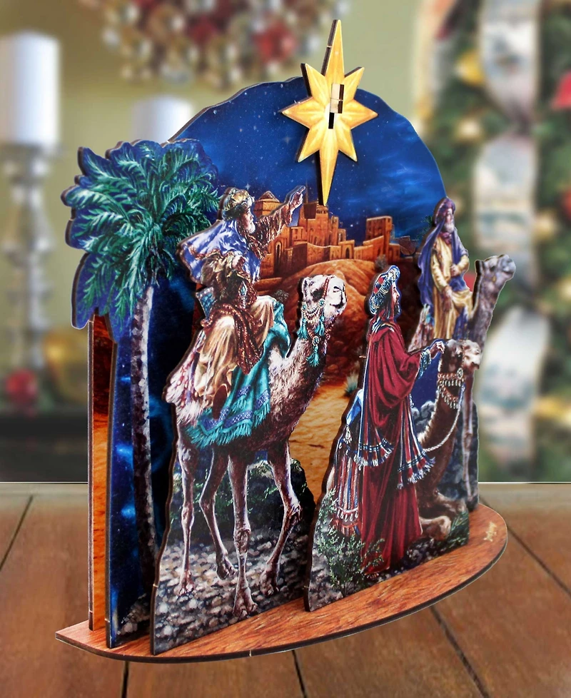 Designocracy Three Kings Village Gift Set D.Gelsinger