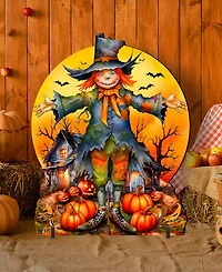 Designocracy Scarecrow Outdoor Decor