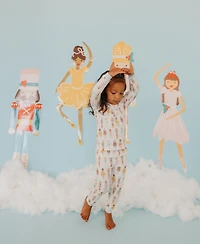 Copper Pearl Baby Girls 2-Piece Juliet Long Sleeve Top and Pants Pajama Set