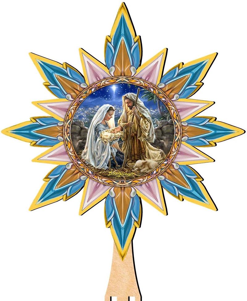 Designocracy Glory to God by D.Gelsinger Tree Topper