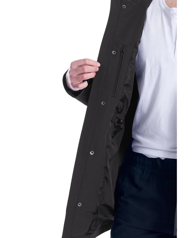 Men'S - Banks | Raincoat Weather Resistant Storm With Drawstring Hood